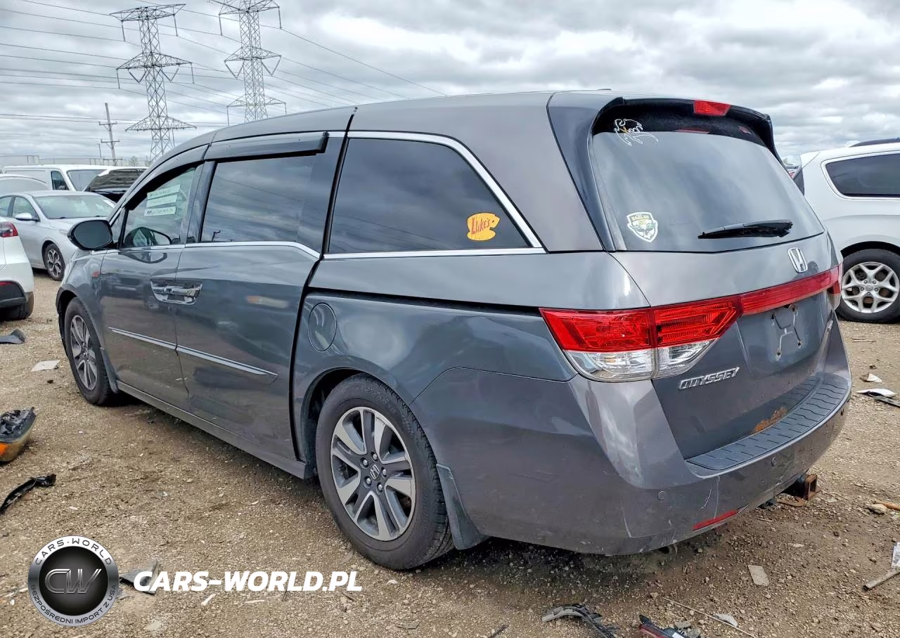 2014 Honda Odyssey Touring VIN:5FNRL5H93EB017771 - 2