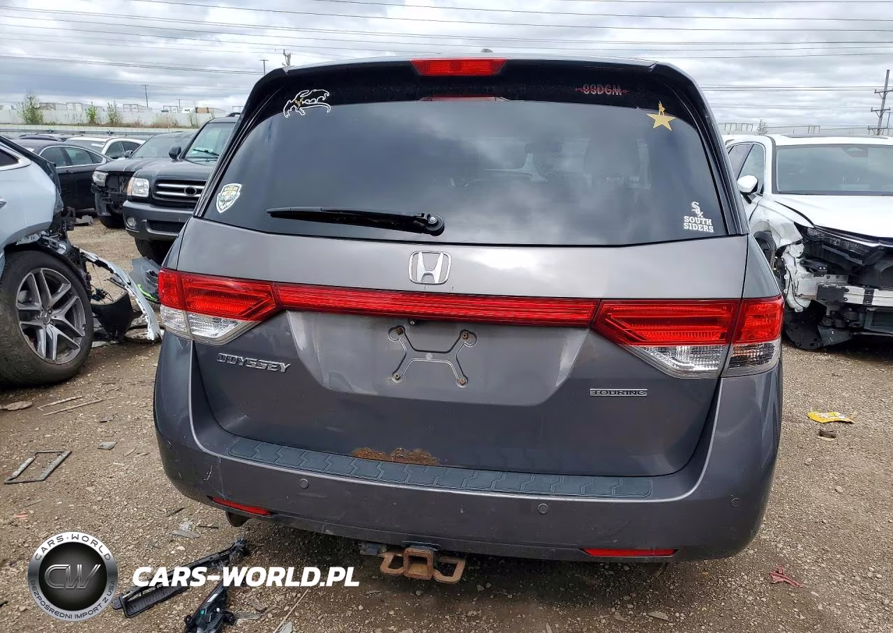 2014 Honda Odyssey Touring VIN:5FNRL5H93EB017771 - 6