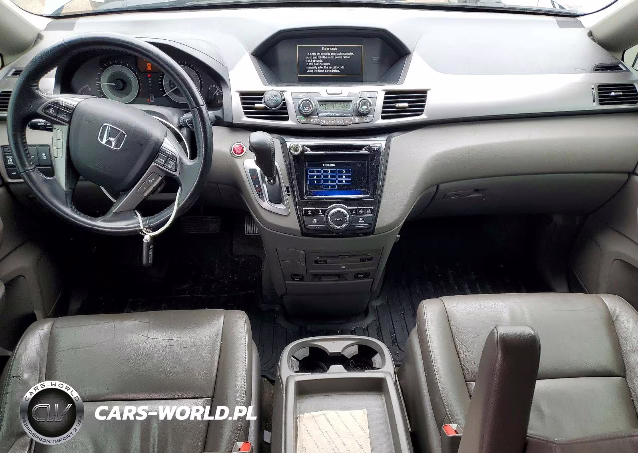 2014 Honda Odyssey Touring VIN:5FNRL5H93EB017771 - 8