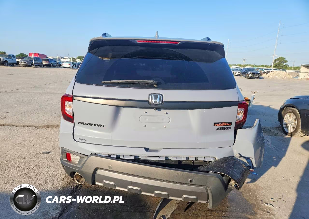 2022 Honda Passport Trail Sport VIN:5FNYF8H62NB025967 - 6