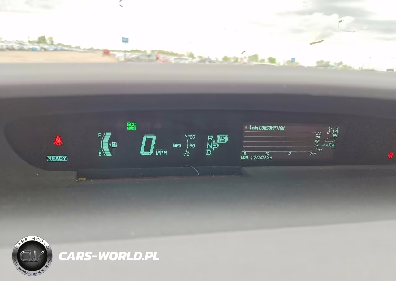 2011 Toyota Prius Two VIN:JTDKN3DUXB1407989 - 9