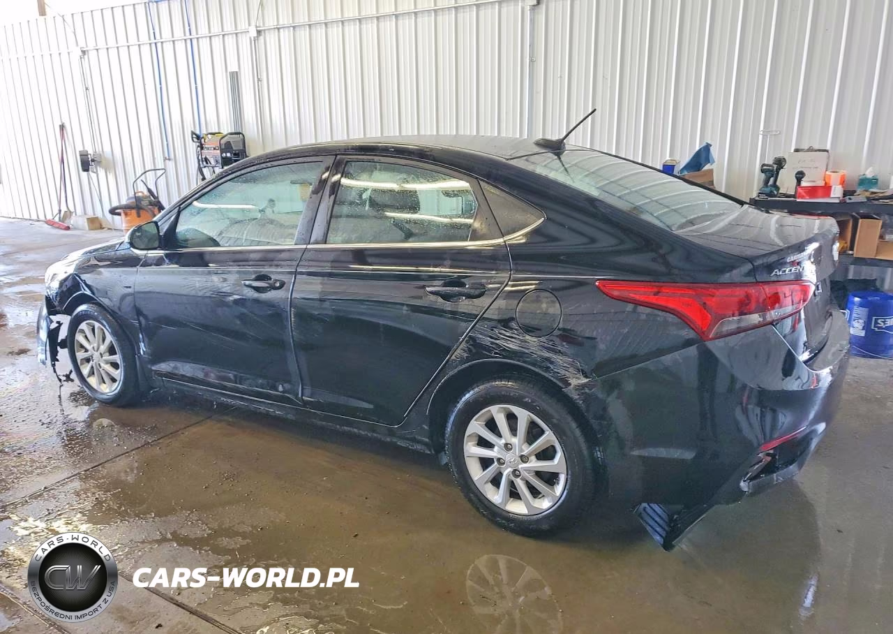2021 Hyundai Accent Sel VIN:3KPC24A66ME136924 - 2