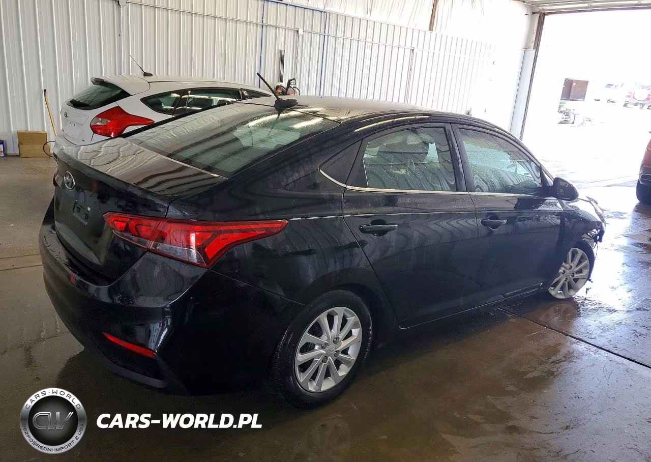 2021 Hyundai Accent Sel VIN:3KPC24A66ME136924 - 3