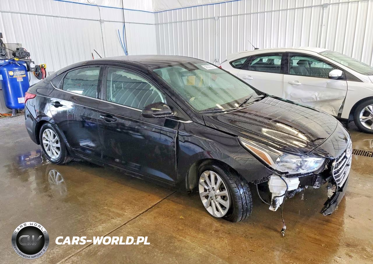 2021 Hyundai Accent Sel VIN:3KPC24A66ME136924 - 4