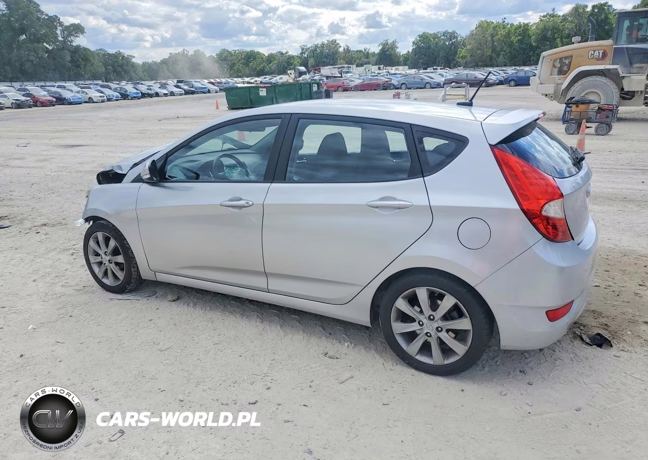 2013 Hyundai Accent Se VIN:KMHCU5AEXDU059351 - 2