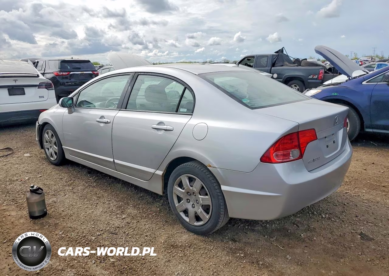 2008 Honda Civic Lx VIN:1HGFA165X8L014709 - 2
