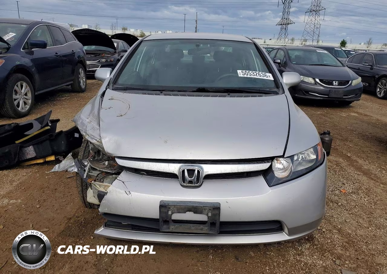 2008 Honda Civic Lx VIN:1HGFA165X8L014709 - 5