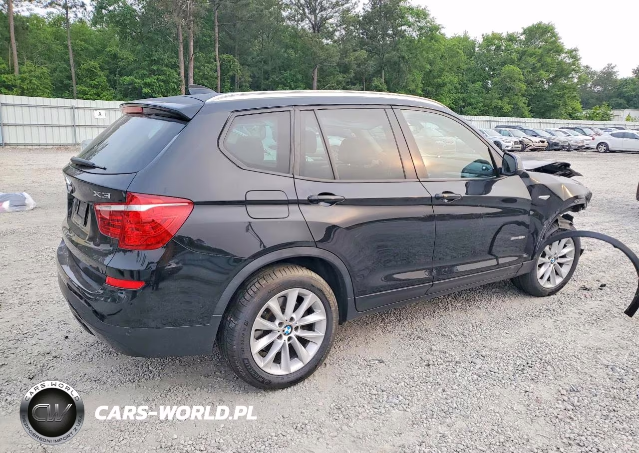2017 BMW X3 Sdrive28I VIN:5UXWZ7C35H0V89197 - 3