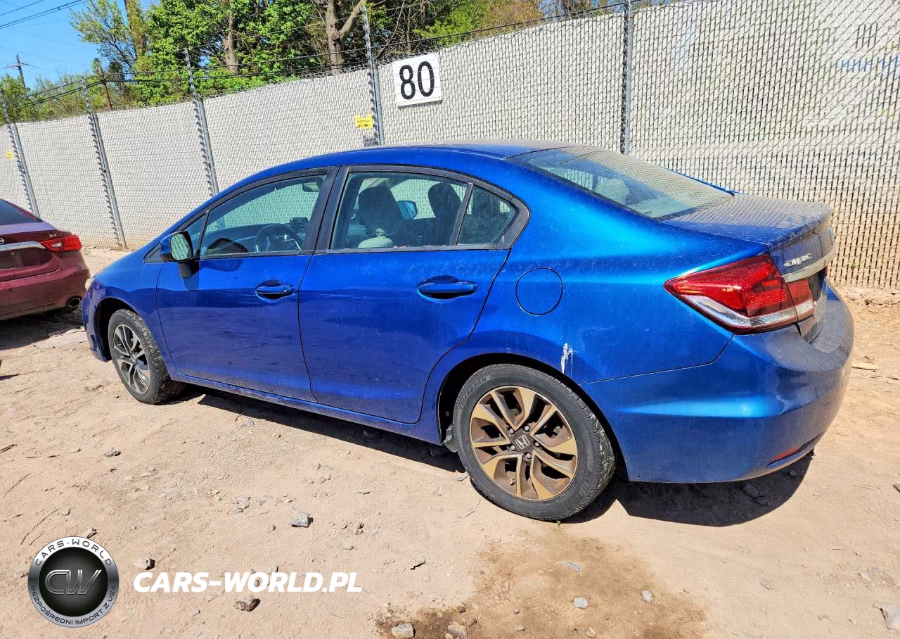 2013 Honda Civic Ex VIN:19XFB2F88DE246885 - 2
