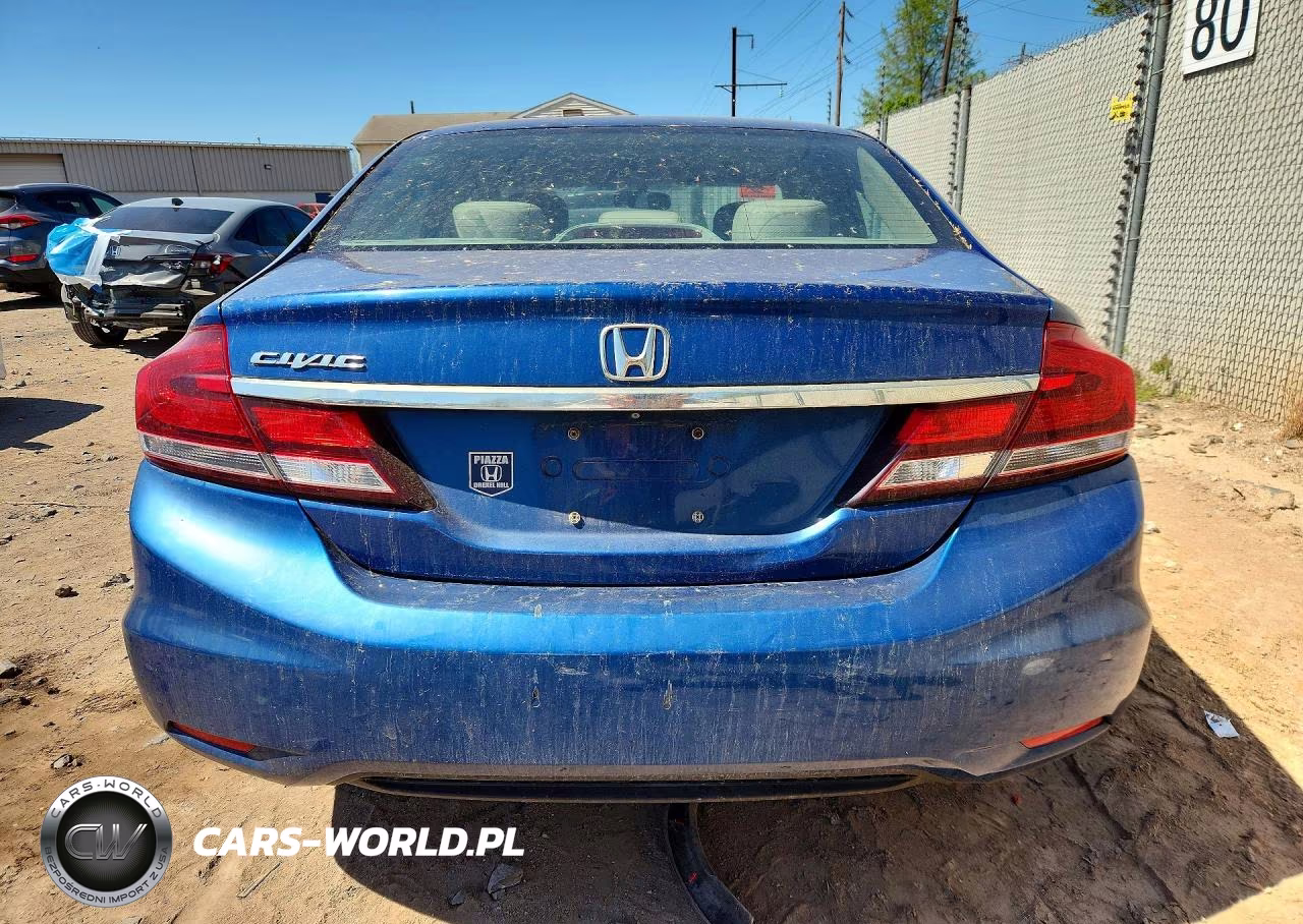 2013 Honda Civic Ex VIN:19XFB2F88DE246885 - 6