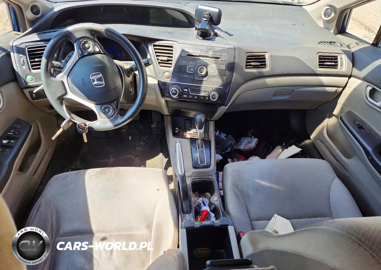 2013 Honda Civic Ex VIN:19XFB2F88DE246885 - 8
