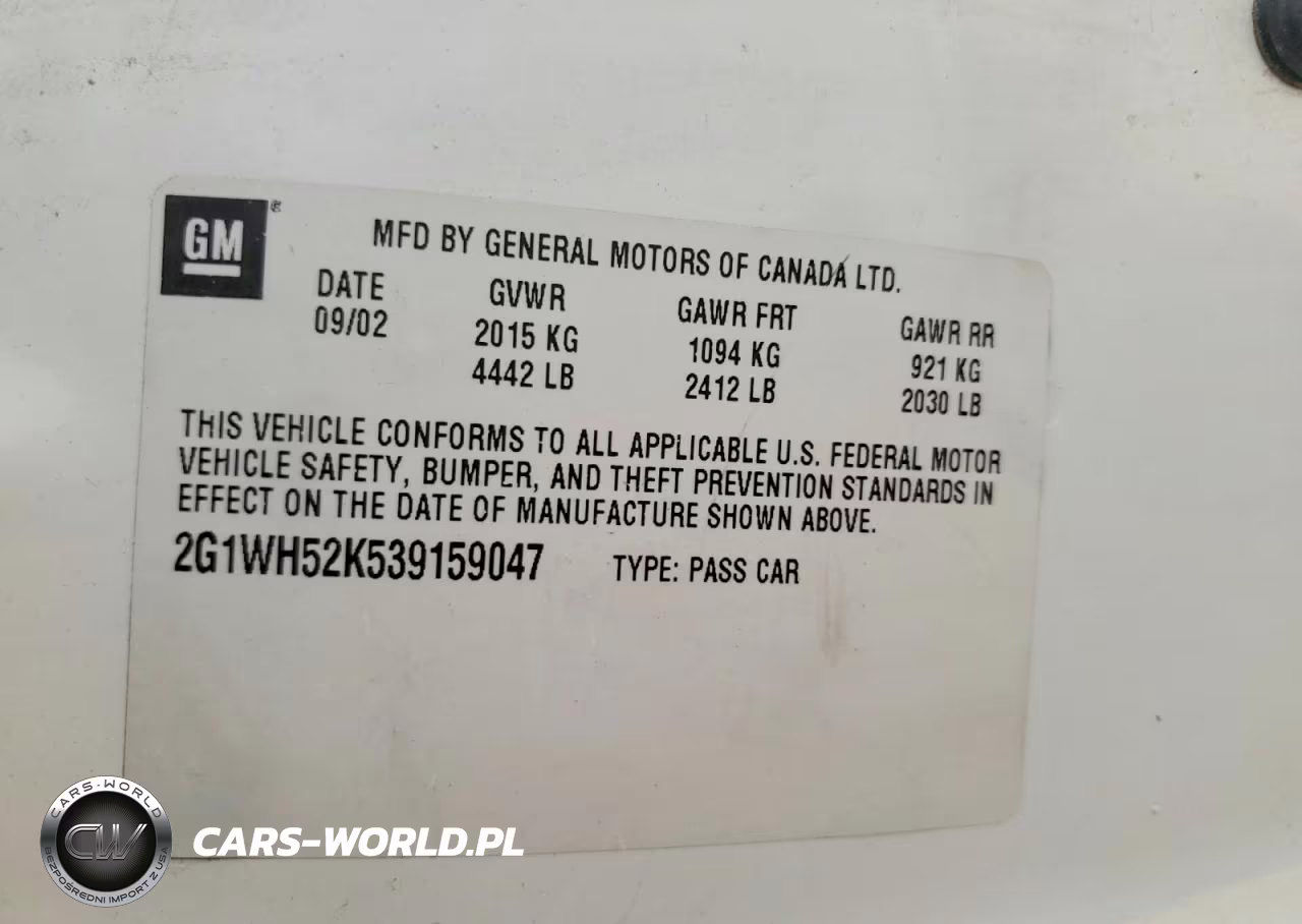 2003 Chevrolet Impala Ls VIN:2G1WH52K539159047 - 14