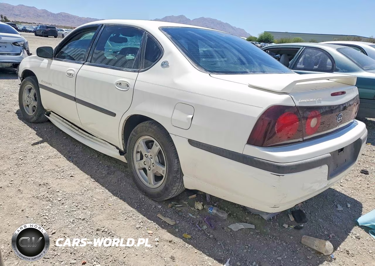 2003 Chevrolet Impala Ls VIN:2G1WH52K539159047 - 2