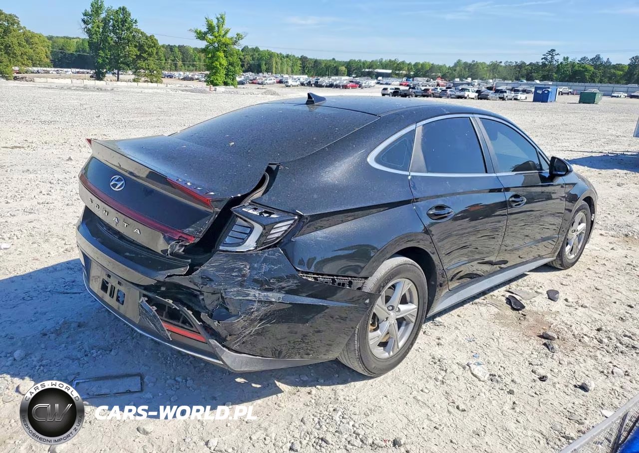 2021 Hyundai Sonata Se VIN:5NPEG4JA3MH074683 - 3