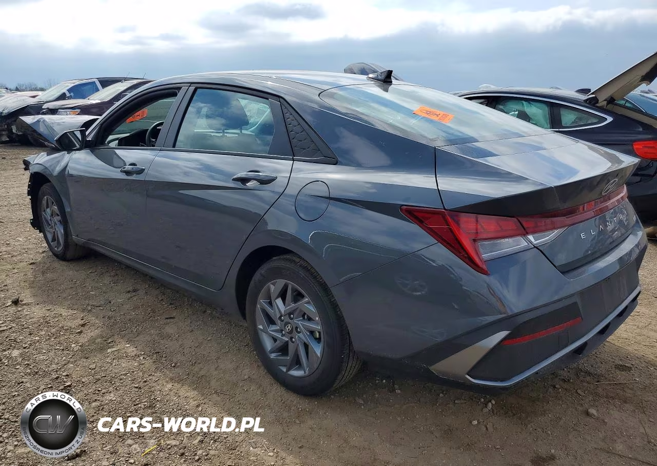 2025 Hyundai Elantra Hybrid Blue VIN:KMHLM4DJXSU142729 - 2