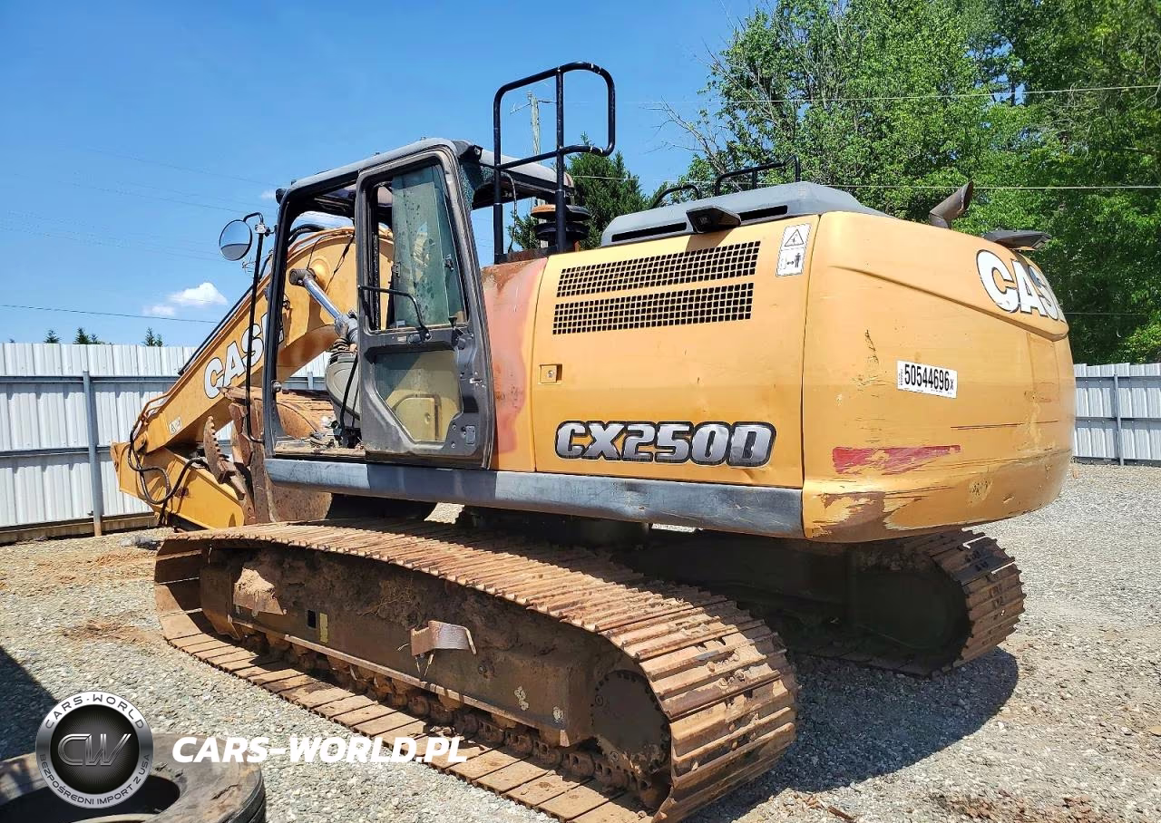 2018 Case Cx250D - Excavator VIN:DAC250K7NKS7M1371 - 3