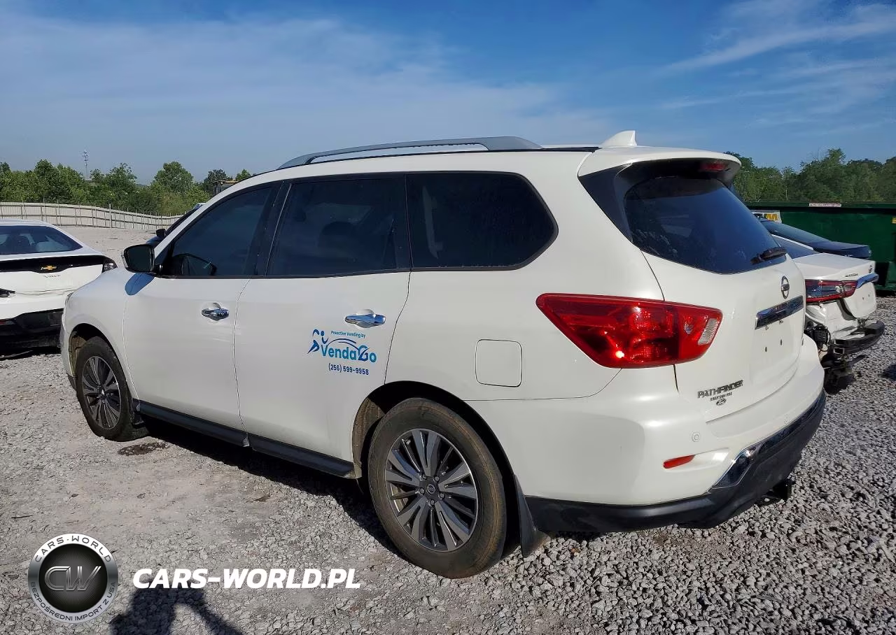 2019 Nissan Pathfinder Sv VIN:5N1DR2MN8KC638289 - 2