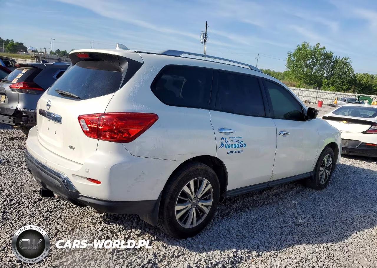 2019 Nissan Pathfinder Sv VIN:5N1DR2MN8KC638289 - 3