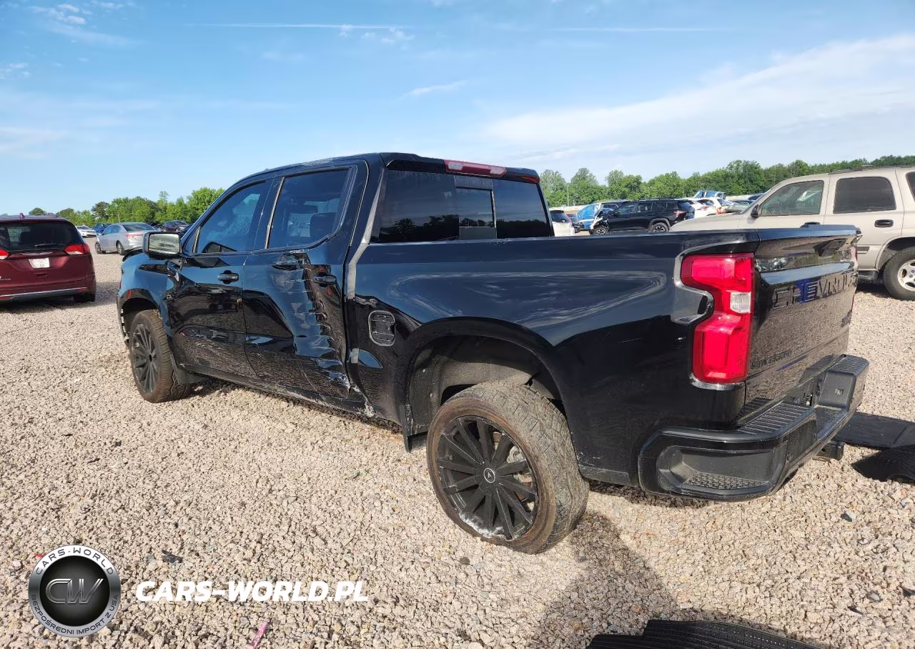 2021 Chevrolet Silverado K1500 High Country VIN:1GCUYHEL3MZ107198 - 2