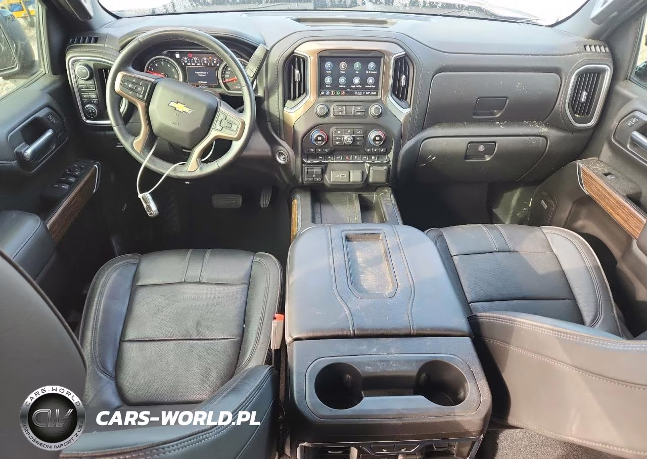 2021 Chevrolet Silverado K1500 High Country VIN:1GCUYHEL3MZ107198 - 8