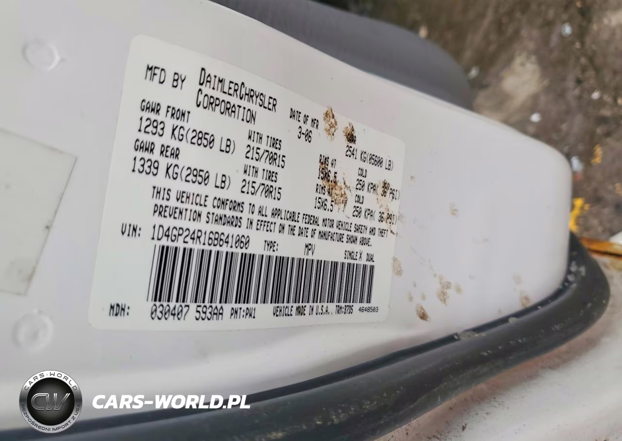 2006 Dodge Grand Caravan Se VIN:1D4GP24R16B641060 - 13