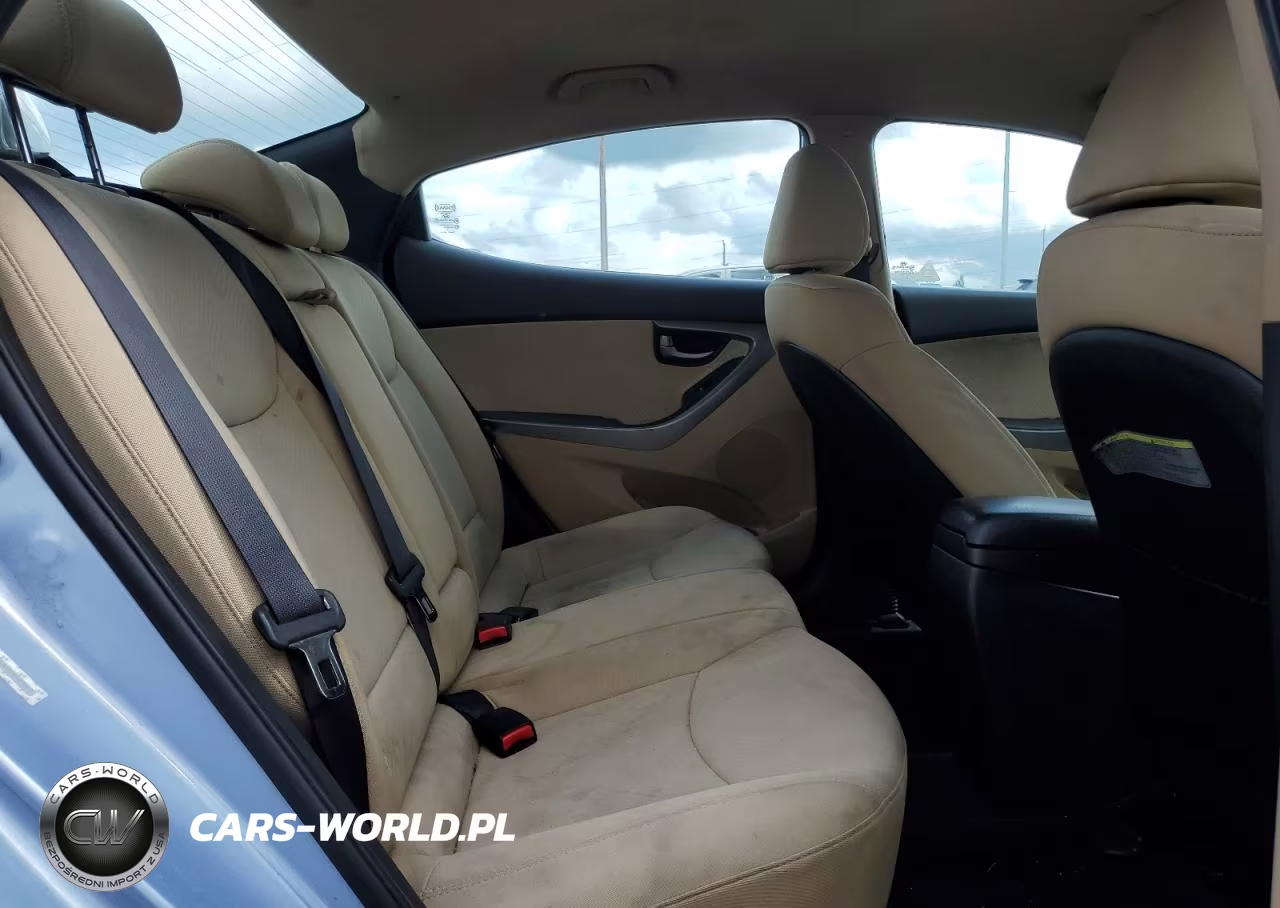 2012 Hyundai Elantra Gls VIN:KMHDH4AE8CU392567 - 10