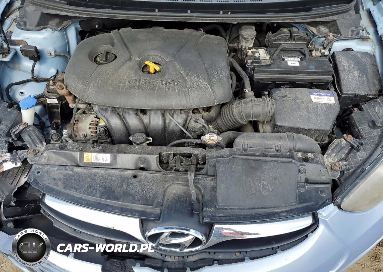 2012 Hyundai Elantra Gls VIN:KMHDH4AE8CU392567 - 11