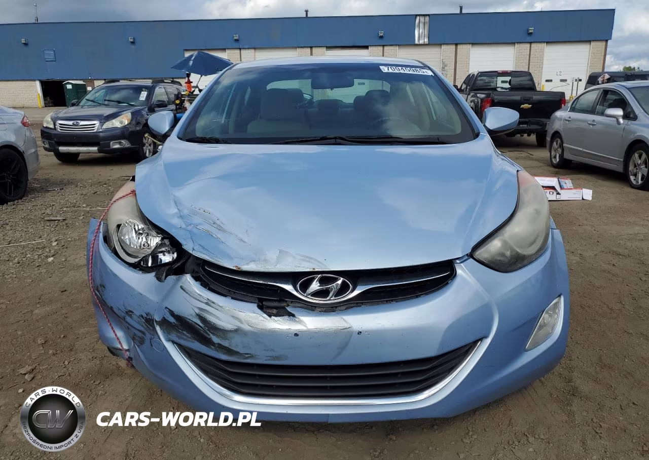 2012 Hyundai Elantra Gls VIN:KMHDH4AE8CU392567 - 5
