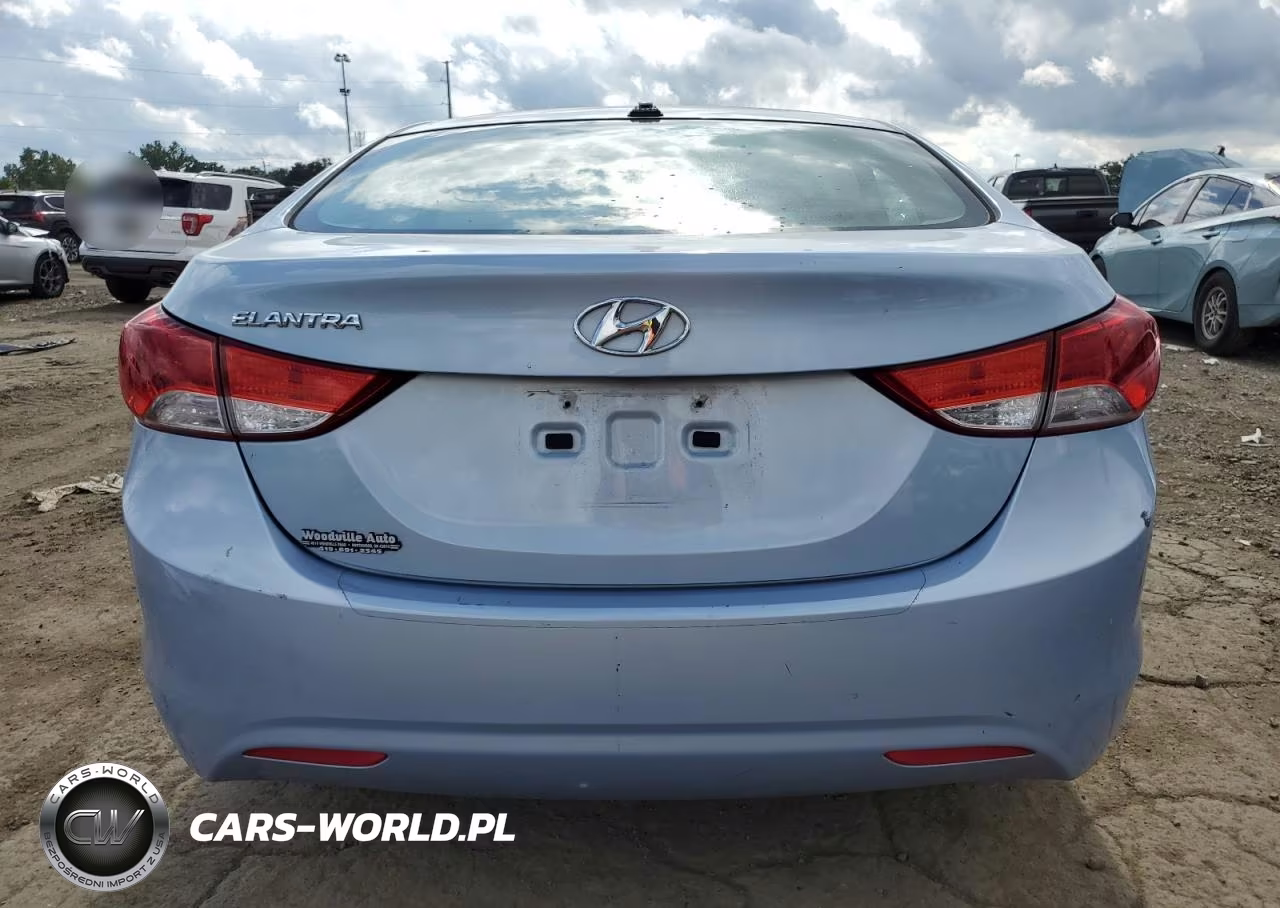 2012 Hyundai Elantra Gls VIN:KMHDH4AE8CU392567 - 6