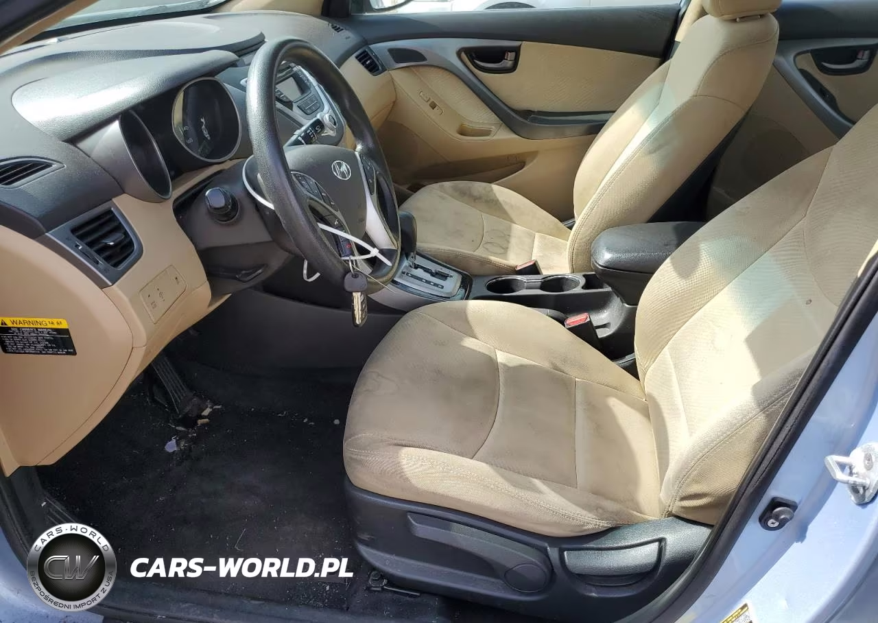 2012 Hyundai Elantra Gls VIN:KMHDH4AE8CU392567 - 7