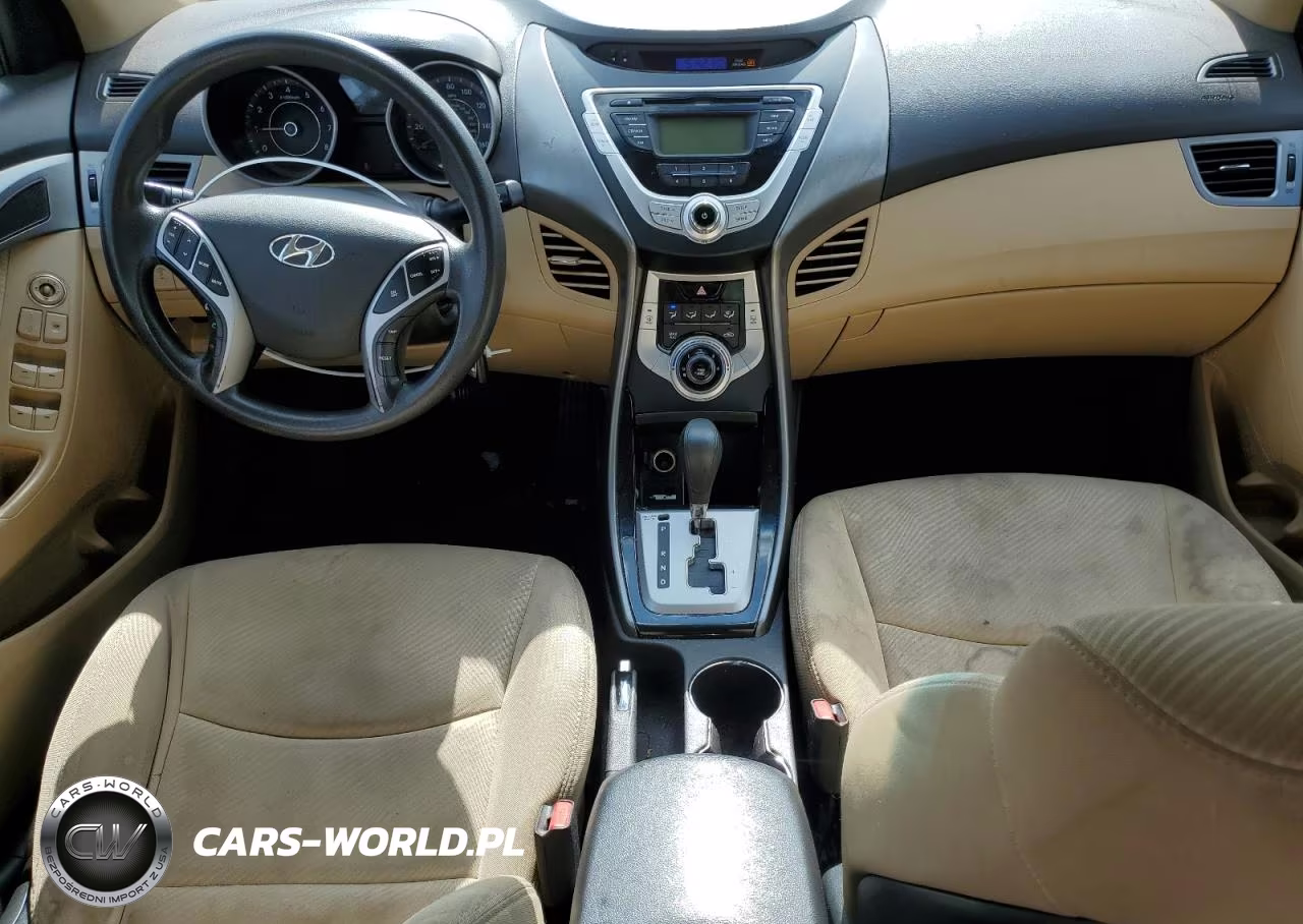 2012 Hyundai Elantra Gls VIN:KMHDH4AE8CU392567 - 8