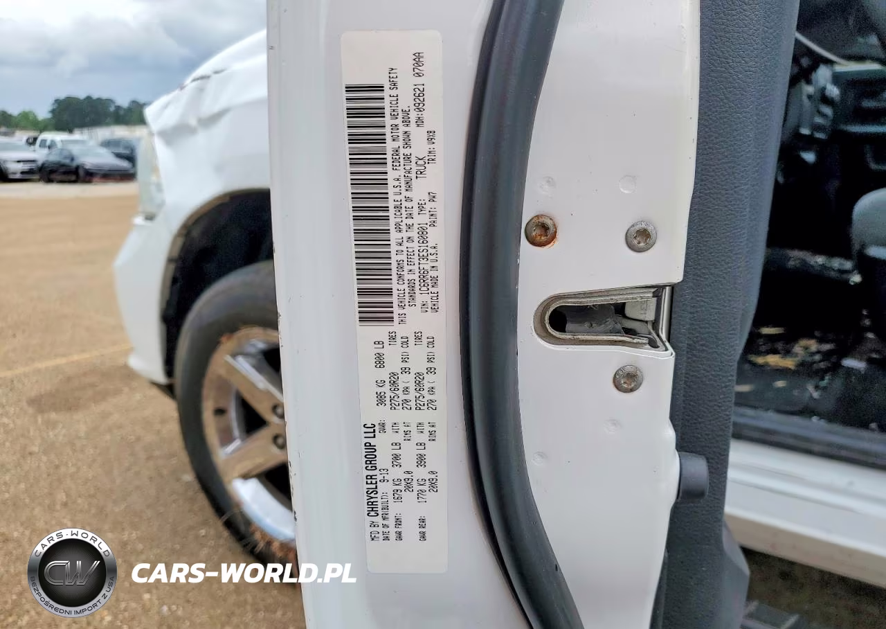 2014 Ram 1500 St VIN:1C6RR6FT3ES160801 - 12