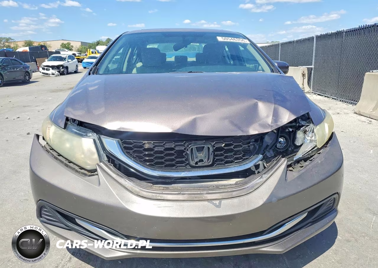 2014 Honda Civic Ex VIN:19XFB2F81EE029812 - 5