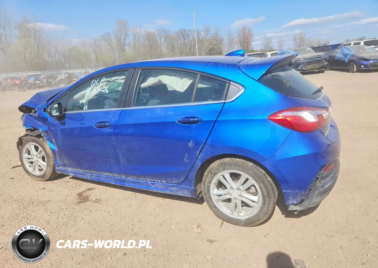 2017 Chevrolet Cruze Lt VIN:3G1BE6SM1HS571538 - 2