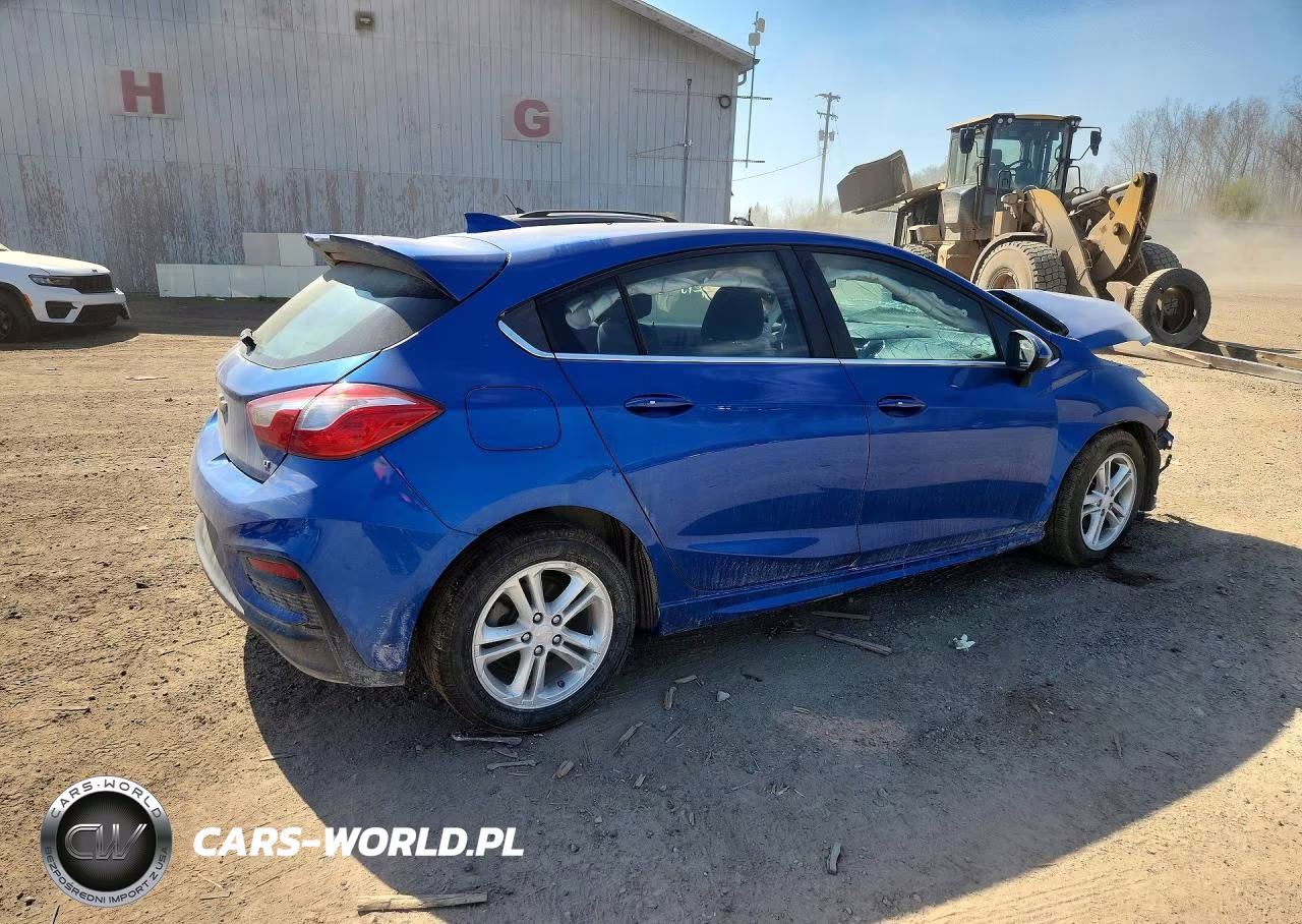 2017 Chevrolet Cruze Lt VIN:3G1BE6SM1HS571538 - 3