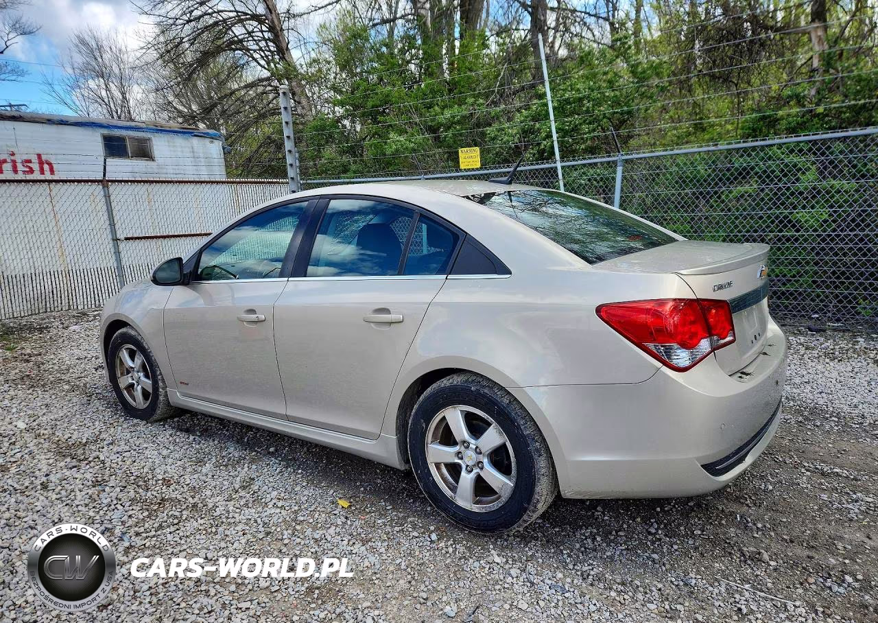 2011 Chevrolet Cruze Lt VIN:1G1PF5S91B7270184 - 2