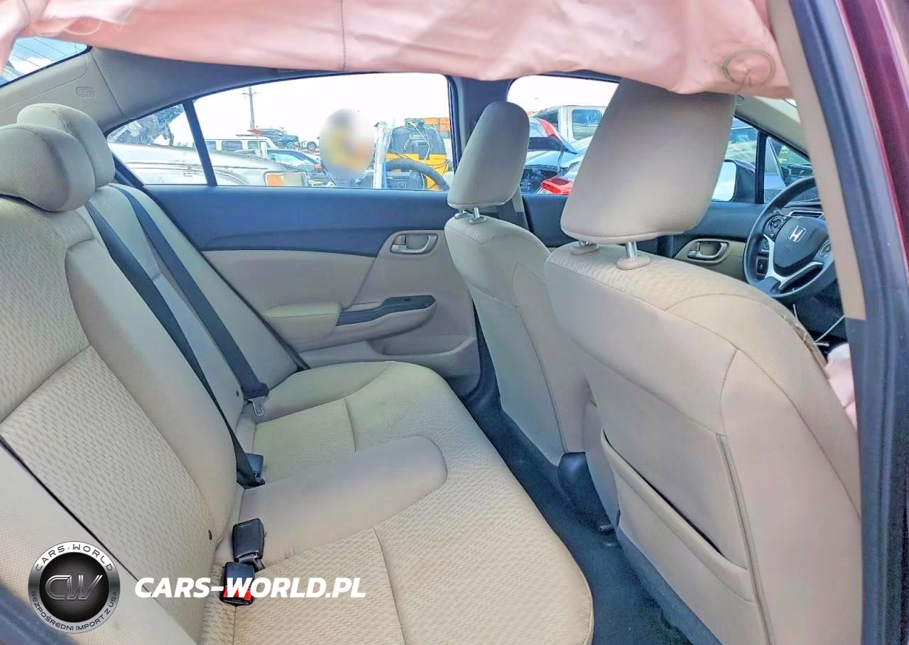 2015 Honda Civic Lx VIN:19XFB2F50FE101543 - 10