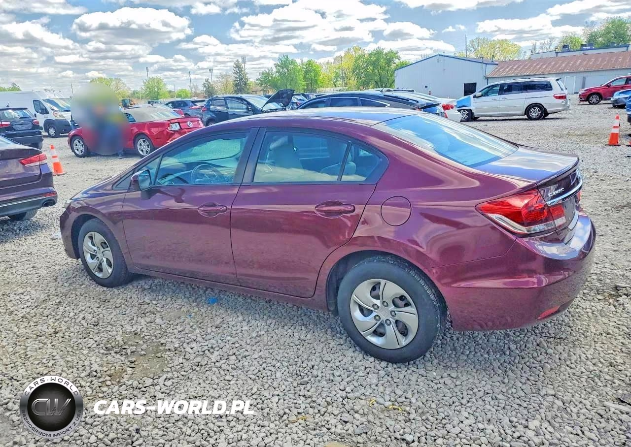 2015 Honda Civic Lx VIN:19XFB2F50FE101543 - 2