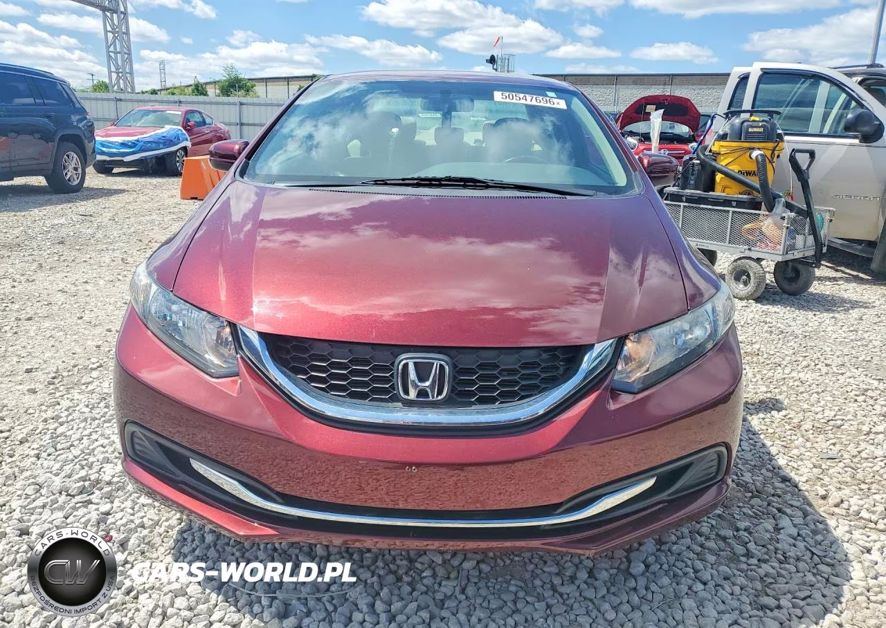 2015 Honda Civic Lx VIN:19XFB2F50FE101543 - 5