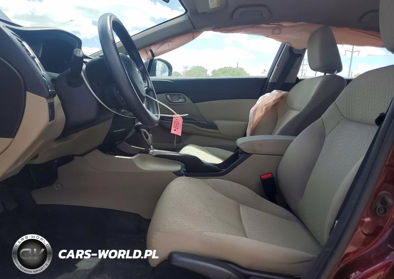 2015 Honda Civic Lx VIN:19XFB2F50FE101543 - 7
