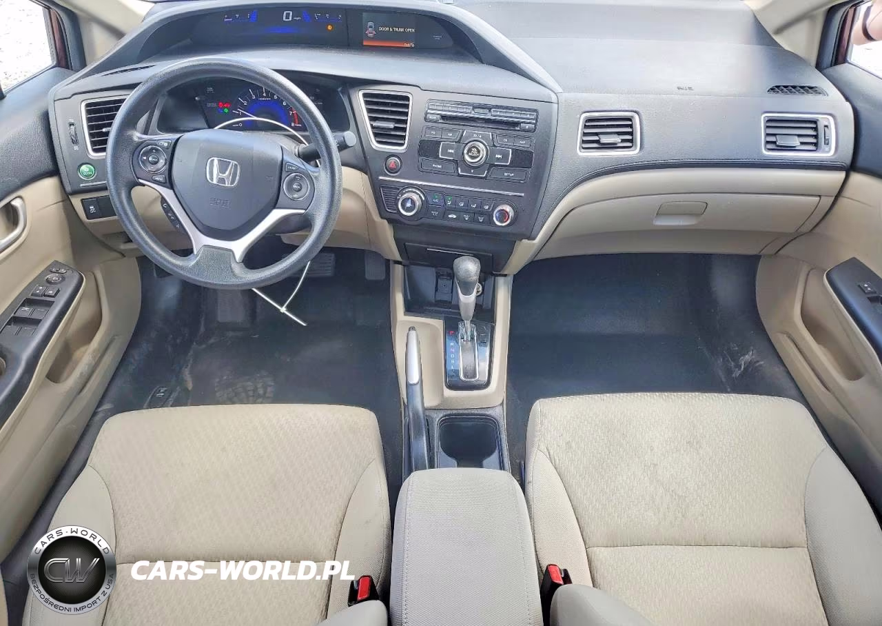2015 Honda Civic Lx VIN:19XFB2F50FE101543 - 8