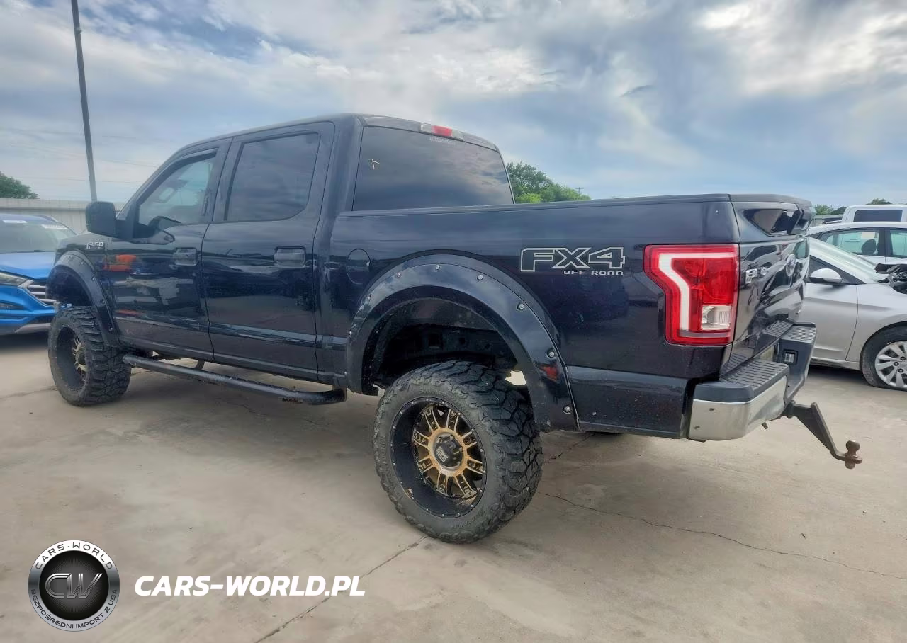 2015 Ford F150 Supercrew VIN:1FTEW1EF9FFA59755 - 2