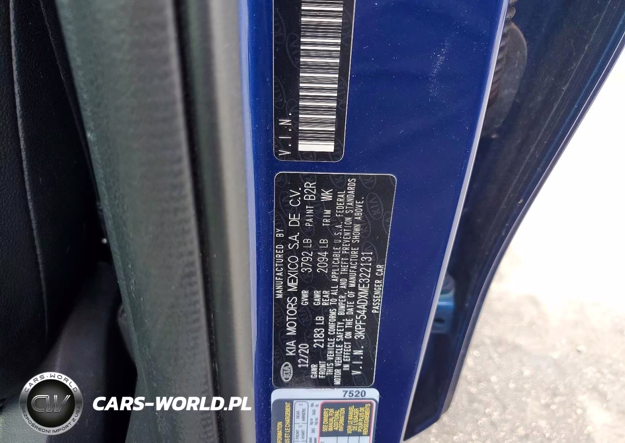 2021 Kia Forte Ex VIN:3KPF54ADXME322131 - 13