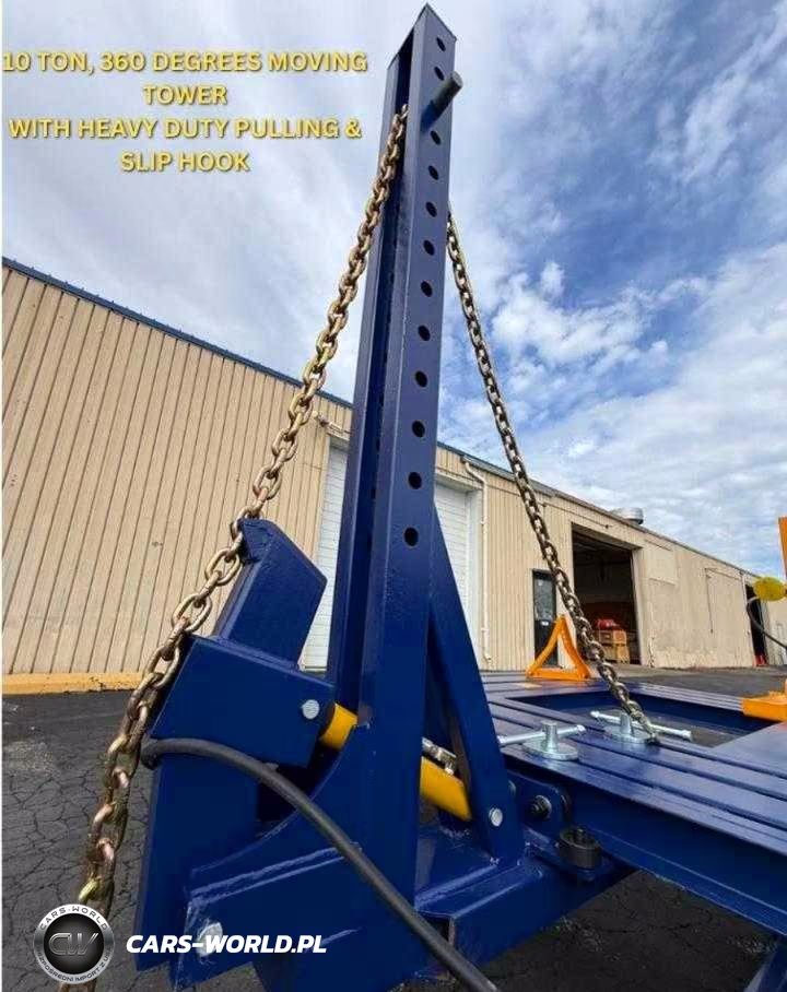 2026 Drive On Tilt Bed Frame Machine + Pusher VIN:38912017 - 3