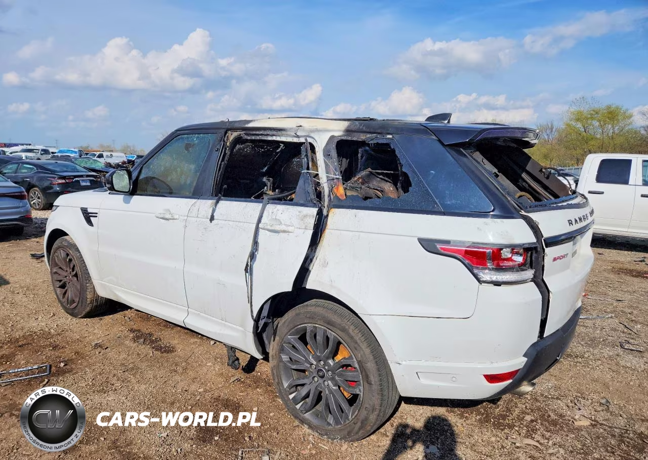 2017 Land Rover Range Rover Sport Hse Dynamic VIN:SALWV2FV9HA676696 - 2