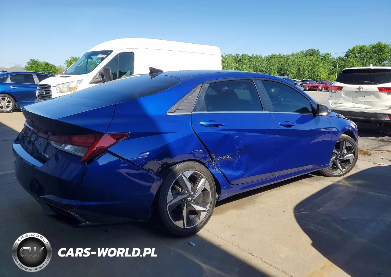 2023 Hyundai Elantra Limited VIN:5NPLP4AG2PH111464 - 3