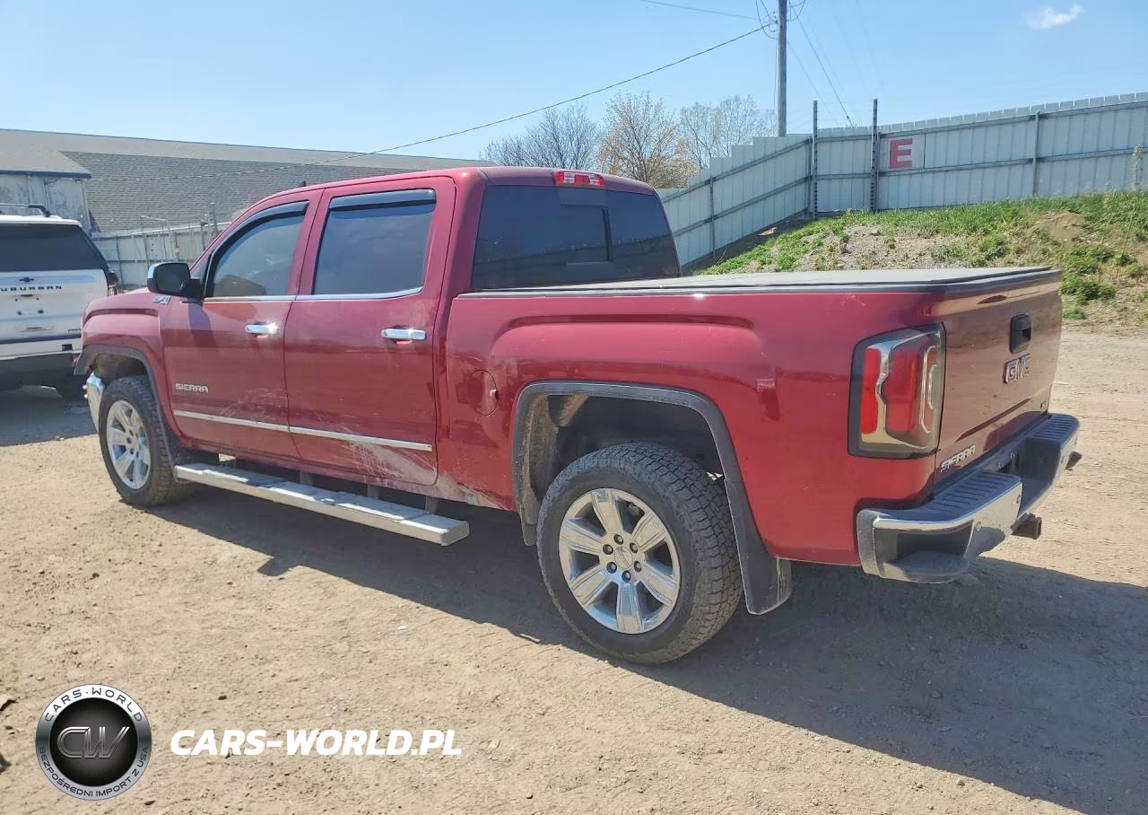 2018 GMC Sierra K1500 Slt VIN:3GTU2NEC1JG562563 - 2