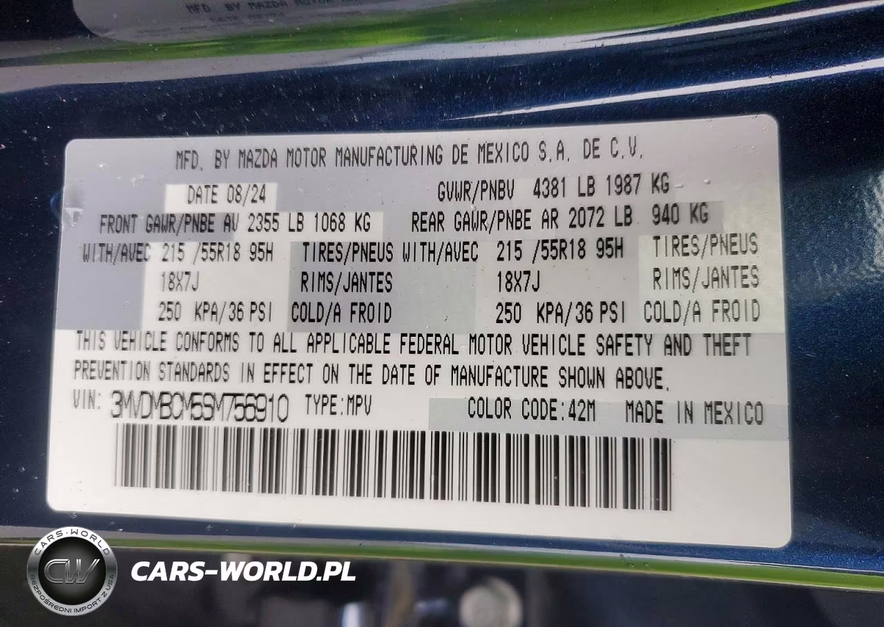 2025 Mazda Cx-30 Preferred VIN:3MVDMBCM5SM756910 - 12