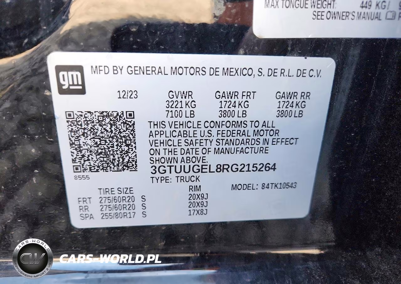 2024 GMC Sierra K1500 Denali VIN:3GTUUGEL8RG215264 - 12