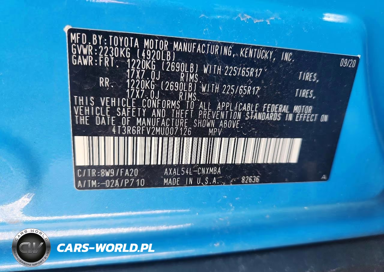 2021 Toyota Rav4 Hybrid Xle VIN:4T3R6RFV2MU007126 - 13